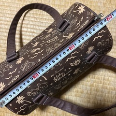 リラックマのミニボストンバッグの画像