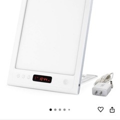 光目覚まし時計12000luxの画像
