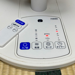 ユアサ30cmリビング扇風機の画像