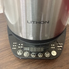 LITHON ライソン　万能電気圧力鍋　KLPT-02AB 未使用の画像