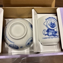 アンパンマン お茶碗＆湯のみセットの画像