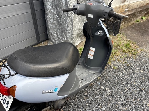 レッツ4　スズキ　FI　バッテリー新品　4スト　原付バイク　CA45A