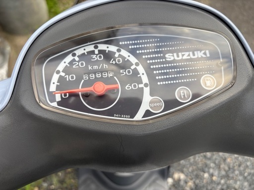 レッツ4　スズキ　FI　バッテリー新品　4スト　原付バイク　CA45A