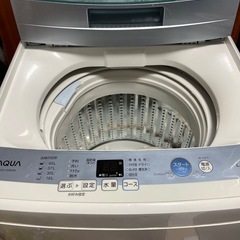 AQUA 縦型洗濯機 5.0kg 新しいホース付きの画像