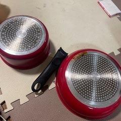 サーモス　取手がとれる　フライパン　鍋セットの画像