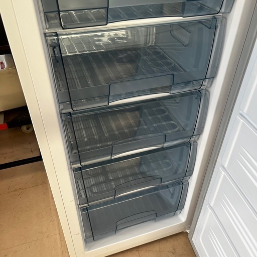 美原店　新品　未使用保管品　冷凍ストッカー TBUF-198RH 7段 前扉タイプ 198L 