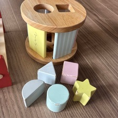 木のおもちゃ　3点セットの画像