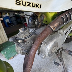 SUZUKI バンバン50 レトロ　実働車　書類有り　廃車済みの画像