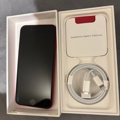 【交渉中】iPhone SE（第3世代）64GB｜(PRODUCT)RED｜バッテリー88%｜即日受取OKの画像