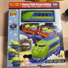 プラレール　ベーシックレールセット　ディズニーピクサートレインの画像