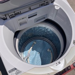 SHARP 電気洗濯乾燥機  ES-TX83KS 2014年製　8kgの画像