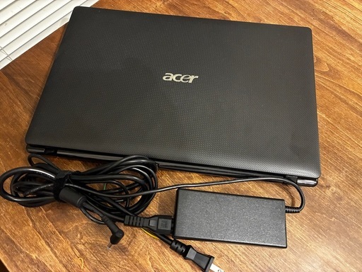 Acer Blu-rayドライブ内蔵ノートPC