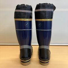 鋼鉄先芯入り超軽量安全長靴 24cm 弘進ゴム ライトセーフティ  LSB315（ネイビー）の画像
