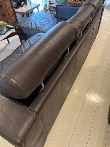 BoConcept ボーコンセプト　ダークブラウン レザー ソファ