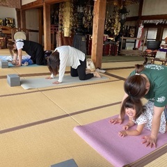 【愛知・一宮】お寺でほっと一息🌿ビギナー向けヨガの画像