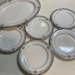 Noritake 1546 プレート 6枚セット ノリタケの画像