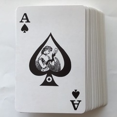 【新品未使用】ダンス ウィズ ウルブスのノベルティのトランプの画像