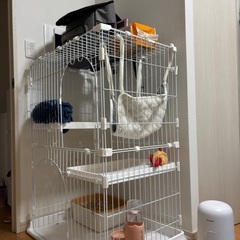 猫用ケージの画像