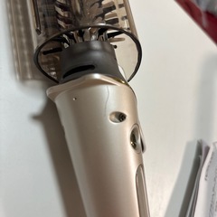 【美品】テスコム　マイナスイオン　2ウェイブラシヘアーアイロンの画像
