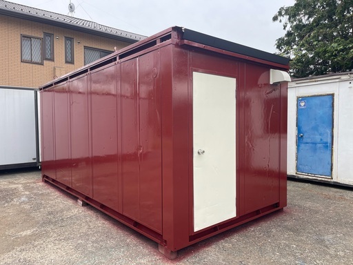 中古ユニットハウス　倉庫　事務所　スーパーハウス　ドア位置変更可能