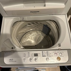 Panasonic 洗濯機　5kgの画像