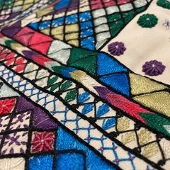 クッションカバー_イエメン刺繍の画像