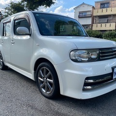 審査なし！誰でも分割購入可能！【大阪店】日産　キューブ　ライダーブラックラインの画像