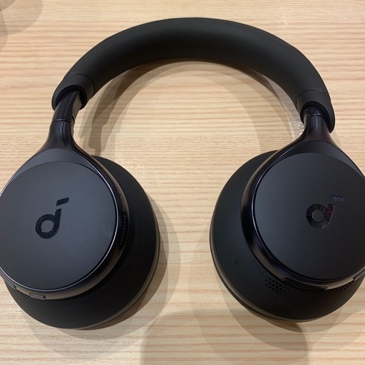 ヘッドホン　SoundCore space one ブラック