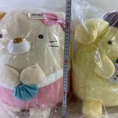 ポムポムプリン雪まつりBIGぬいぐるみ すみっコぐらし パステルリボン ねこの画像