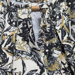 【Techichi】※未使用品※セットアップ ボタニカルプリントパンツ＆ブラウスの画像