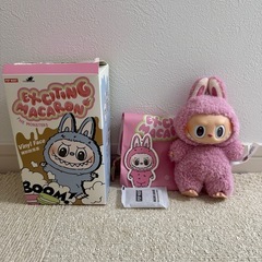popmart ラブブ　マカロン　LycheeBerry ピンク