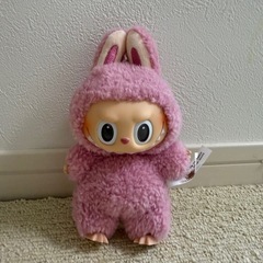 popmart ラブブ　マカロン　LycheeBerry ピンクの画像