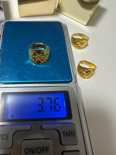 k24 純金リング 3.75g x3点セット　11.25g