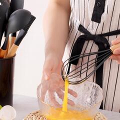 キッチンツール❤️ 12ピースセット 耐熱シリコン製 フライ返し 食洗機対応の画像