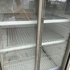 業務用冷蔵庫　小型ショーケース　ガラス扉の画像