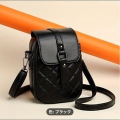 マッキントッシュ　ダッフルコート　サイズ M  ＆スマホショルダーバッグ　ブラックの画像
