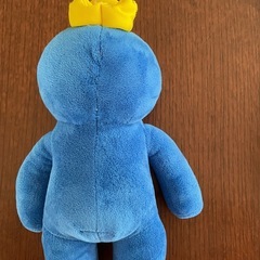 レインボーブルーぬいぐるみの画像
