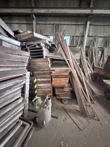 建築資材4️⃣基礎用 型枠 100枚 以上有