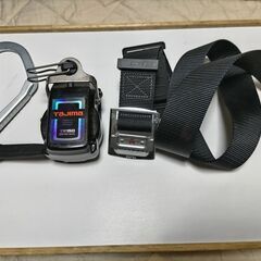 Tajima 安全帯 T150 カラビナ付き 黒の画像