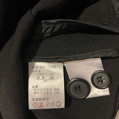 🖤【フォーマル2点セット】COMME CA ISM ワンピース＋黒ジャケット✨冠婚葬祭・セレモニーに◎の画像