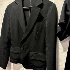 🖤【フォーマル2点セット】COMME CA ISM ワンピース＋黒ジャケット✨冠婚葬祭・セレモニーに◎の画像