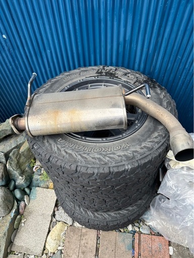 hksマフラー　jb23用