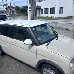 スズキ　ラパン　人気のベージュ　4WD  軽自動車の画像
