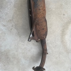 2ja ジョグ　純正マフラー　わけあり訳ありの画像