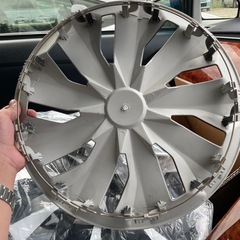 15R 車輪用デコレーショナルカバーユニバーサルハブキャップ　タイヤキャップの画像