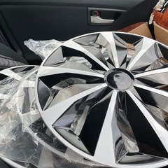 15R 車輪用デコレーショナルカバーユニバーサルハブキャップ　タイヤキャップの画像