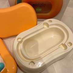 補助便座　おまるでステップ　コンビの画像