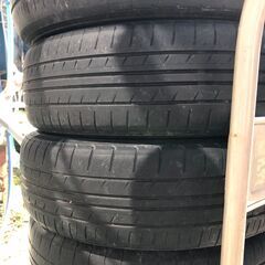 155/65R14☆ホイール４本☆溝少ないタイヤ付き中古品です。の画像