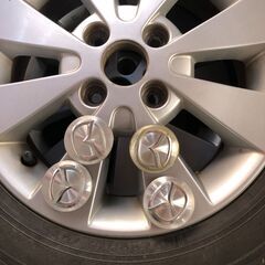 155/65R14☆ホイール４本☆溝少ないタイヤ付き中古品です。の画像