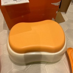 補助便座　おまるでステップ　コンビの画像